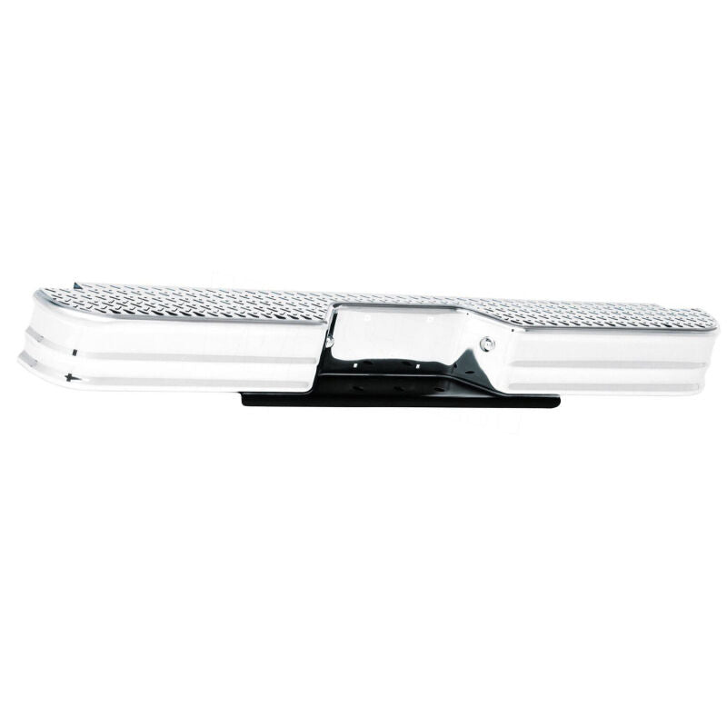 Westin 21000 Fey Diamondstep Universal Bumper for 1967-1997 Chevrolet/Dodge/Ford Chrome