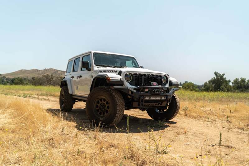 DV8 Offroad 07-18 Jeep Wrangler JK / 18-23 Wrangler JL / 20-23 Gladiator JT MTO Series Front Bumper - #FBJL-12