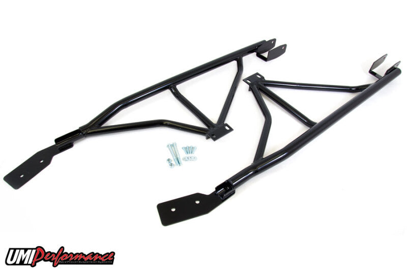 UMI Performance 2003-B 3-Point Subframe Connectors Weld-In Black