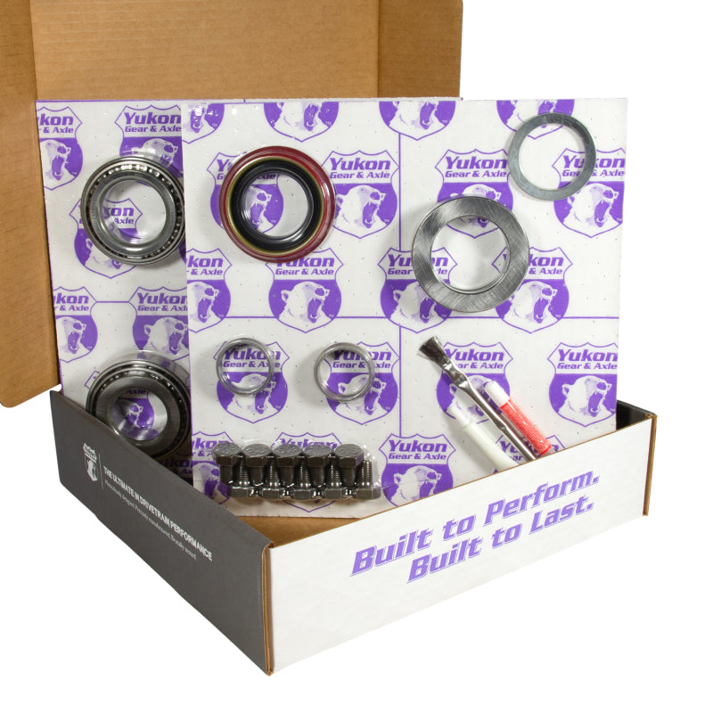 Yukon Gear & Axle YGK2045 8.8in for Ford 3.55 Rear Ring & Pinion Install Kit 2.53in OD Axle Bearings and Seals