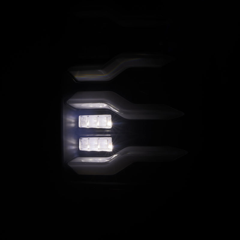 AlphaRex 640003 09-18 Dodge Ram Luxx-Series LED Tail Lights Alpha-Black w/ Activation Light & Sequential Signal