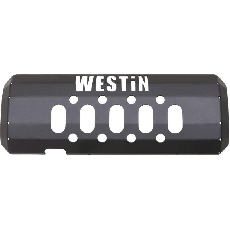 Westin 42-21045 Snyper Skid Plate for 2007-2018 Jeep Wrangler Muffler Textured Black