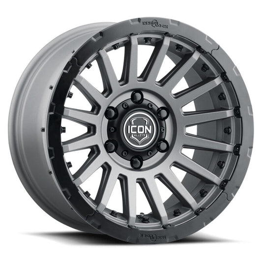 ICON Recon Pro 18x9 6 x 5.5 25mm Offset 6in BS 95.1mm Bore Satin Black Wheel