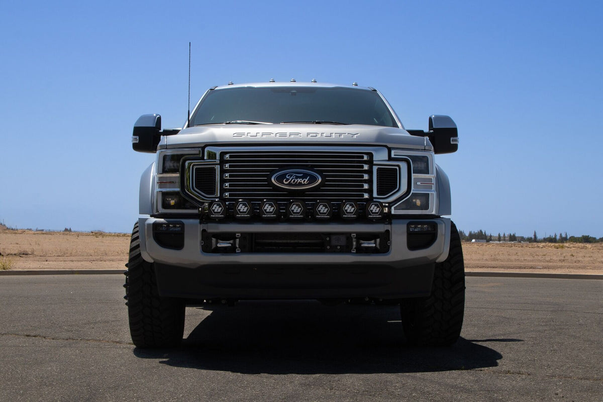 Cognito Motorsports 220-P1217 2-Inch Performance Leveling Kit with Fox PS 2.0 IFP Shocks for 2017-2024 Ford F-450 Super Duty