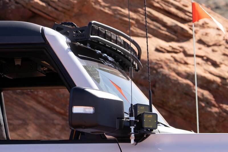 DV8 21+ Ford Bronco Curved Light Bracket for 12 3in. Pod Lights - #LBBR-03