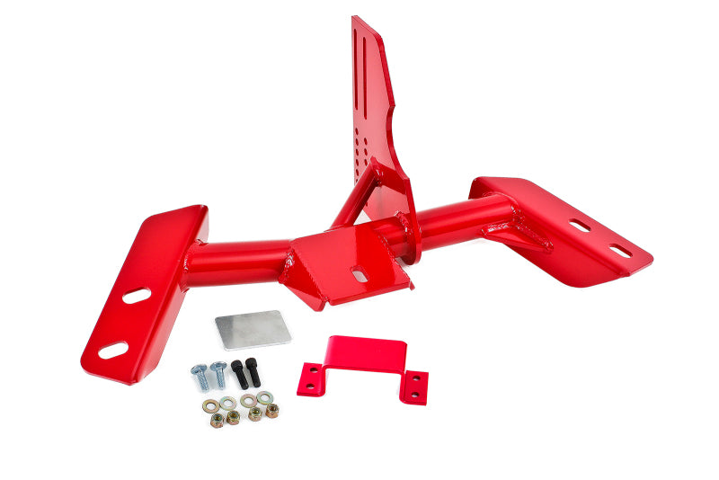 BMR 1984-1992 3rd Gen F-Body Torque Arm Relocation Crossmember TH700R4 / 4L60 - Red