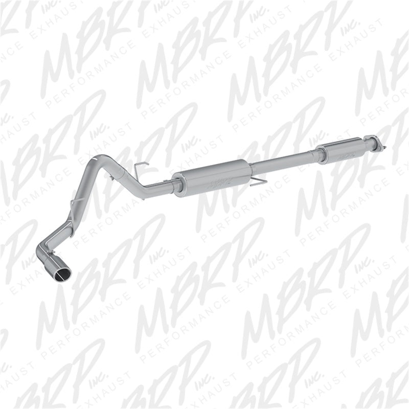 MBRP S5256409 Armor Plus Cat-Back Exhaust - 3-Inch Single Side Exit | T409 Stainless