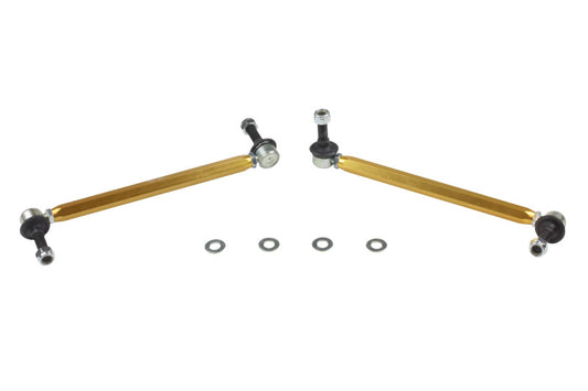Whiteline KLC175 Front Sway Bar Link Assembly Heavy Duty Adjustable Steel for 2012-2020 Chevrolet Aveo, 2011-2019 Chevrolet Volt, 2019-2025 Subaru Forester and More