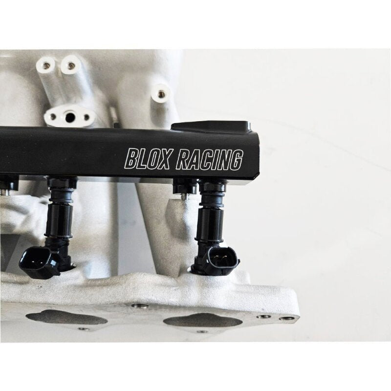 BLOX Racing Honda B-Series Xtreme Aluminum Fuel Rail - Black BXFU-00720-BK