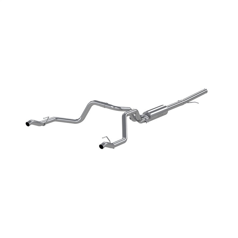 MBRP S5085409 T409 Cat-Back Exhaust - Dual Rear Exit for 2019+ Silverado / Sierra 1500 5.3L