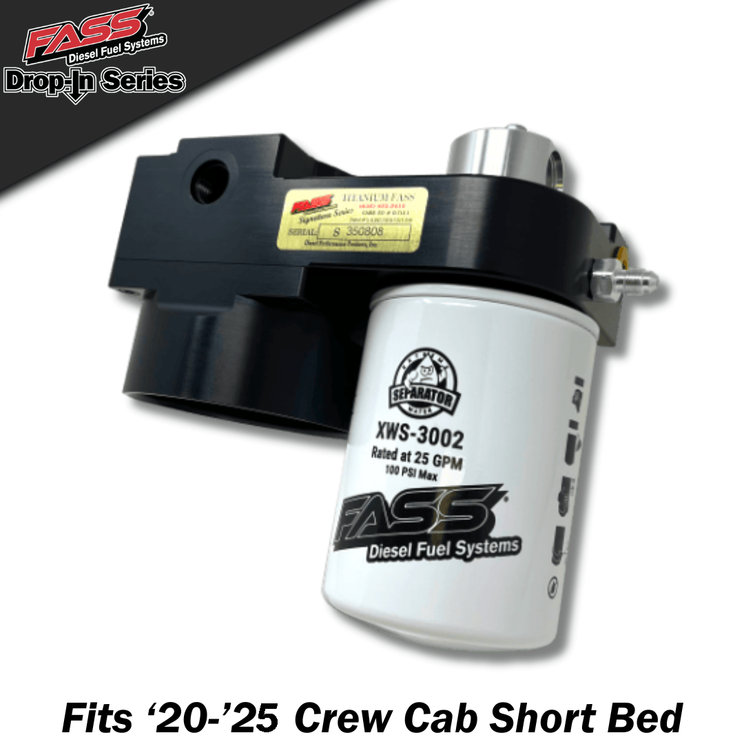 FASS Drop-In Series Fuel System for 2020 to 2025 GMC/Chevrolet, Duramax 6.6L