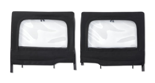 Bestop 20-26 Jeep Gladiator / 18-26 Wrangler JL 4-Door Element Upper Doors (Rear Black Twill)