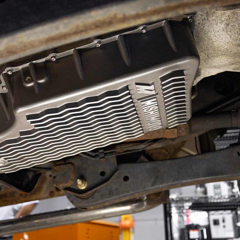Mishimoto 2011+ Powerstroke 6R140 Transmission Pan - Cast - GR - #MMTP-F2D-11