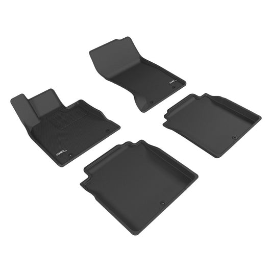 3D MAXpider Kagu Front & Rear Floor Mats for 2017-2022 Genesis G90 All-Wheel Drive