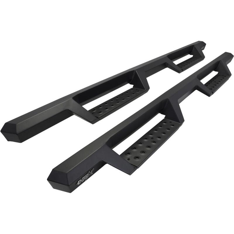 Westin 56-11335 HDX Drop Nerf Step Bars for 1999-2016 Ford F-250/350/450/550 Crew Cab Textured Black
