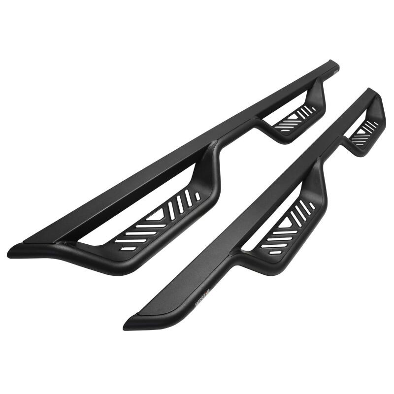 Westin 20-14195 Outlaw Nerf Step Bars for 2021-2026 Ford Bronco 4-door Textured Black