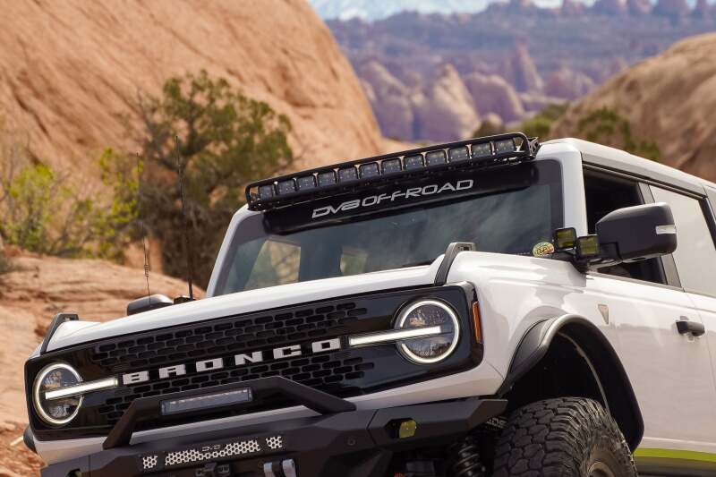 DV8 21+ Ford Bronco Curved Light Bracket for 12 3in. Pod Lights - #LBBR-03