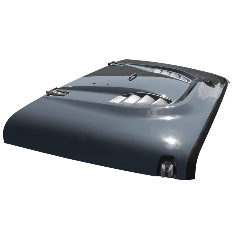 DV8 Offroad 07-18 Jeep Wrangler JK Rubicon 10th Anniversary Replica Hood - #HDMB07-TA