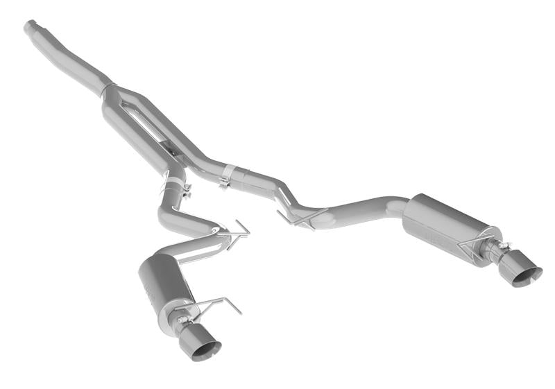 MBRP S7274409 Cat-Back Exhaust System - 2015-2026 Ford Mustang 2.3L EcoBoost (Street) | T409 Stainless