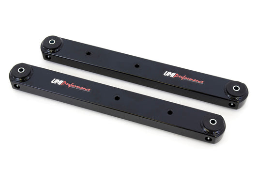 UMI Performance 3021-B Boxed Lower Control Arms Black for 1978-1988 GM G-Body