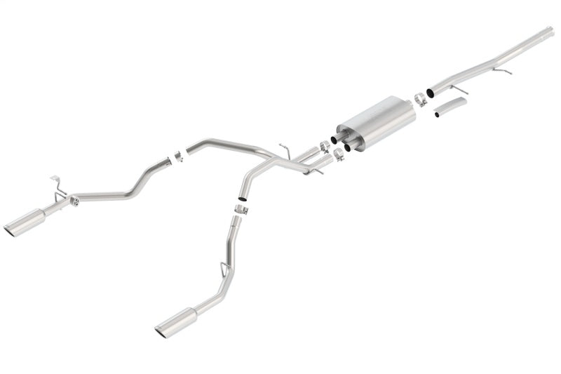 Borla 140429 09-11 Chevrolet Silverado / 09-11 GMC Sierra S-Type SS Catback Exhaust - #140429