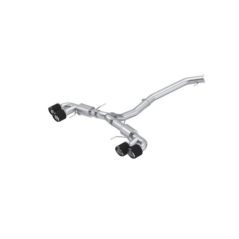 MBRP 2009-2023 Nissan GTR 3.8L SS 3.5in Cat-Back, Quad Carbon Tips