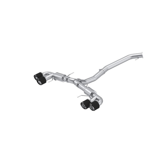 MBRP 2009-2023 Nissan GTR 3.8L SS 3.5in Cat-Back, Quad Carbon Tips