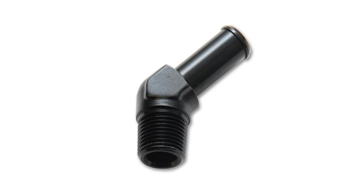 Vibrant -6 AN to 3/8in Barb Straight Fitting - Aluminum
