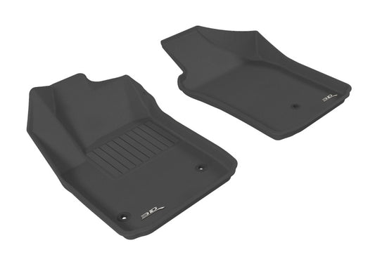 3D MAXpider Kagu Front Floor Mats for 2012-2019 Fiat 500/500E