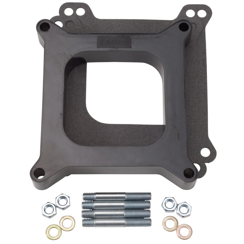 Edelbrock 8710 Carburetor Spacer 1-Inch 1-Hole