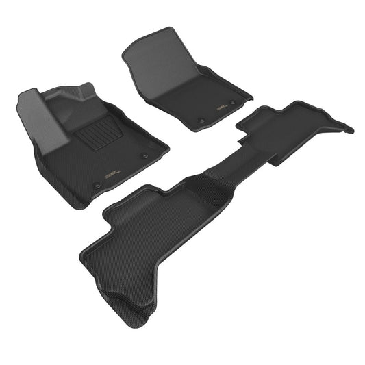 3D MAXpider Kagu Front & Rear Floor Mats for 2022-2024 Toyota Tundra
