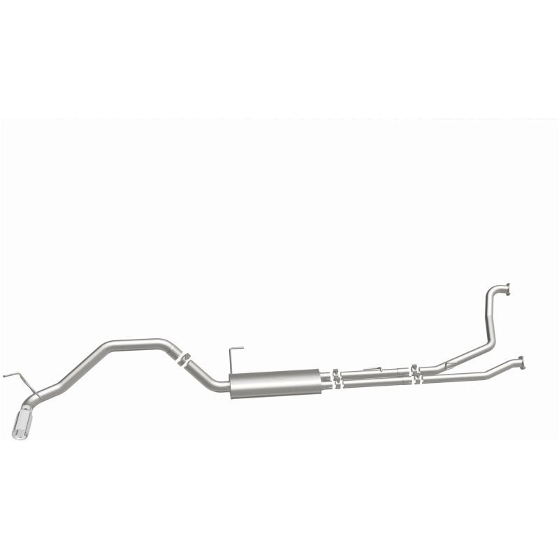 MagnaFlow 19421 CatBack 07-15 Nissan Titan V8 LGAS/LFLEX Single MF Polished Stainless Exhaust - #19421