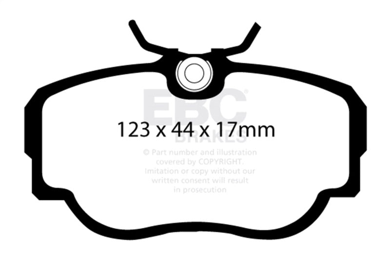 EBC 83-85 BMW 318 1.8L (E30) Bluestuff Front Brake Pads DP5779NDX