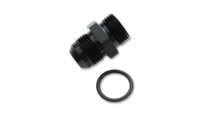 Vibrant -12AN Flare to AN Straight Thread (1-5/16-12) w/O-Ring Adapter Fitting
