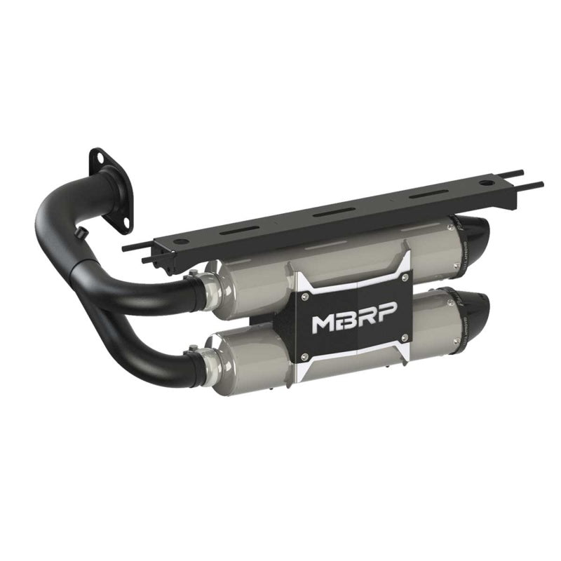 MBRP 19-20 Honda Talon Dual Slip-On Exhaust w/Perf. Muffler