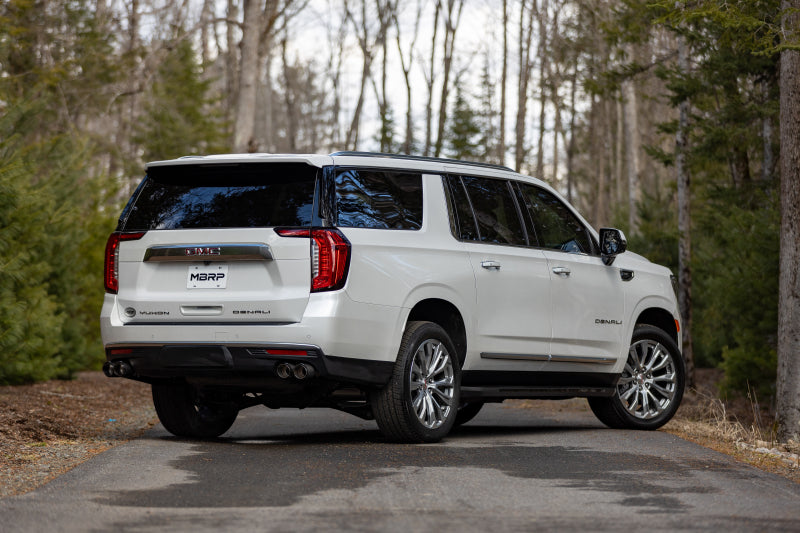MBRP Suburban XL 5.3L 3in AL 2.5in Dual Split Carbon Fiber Cat-back