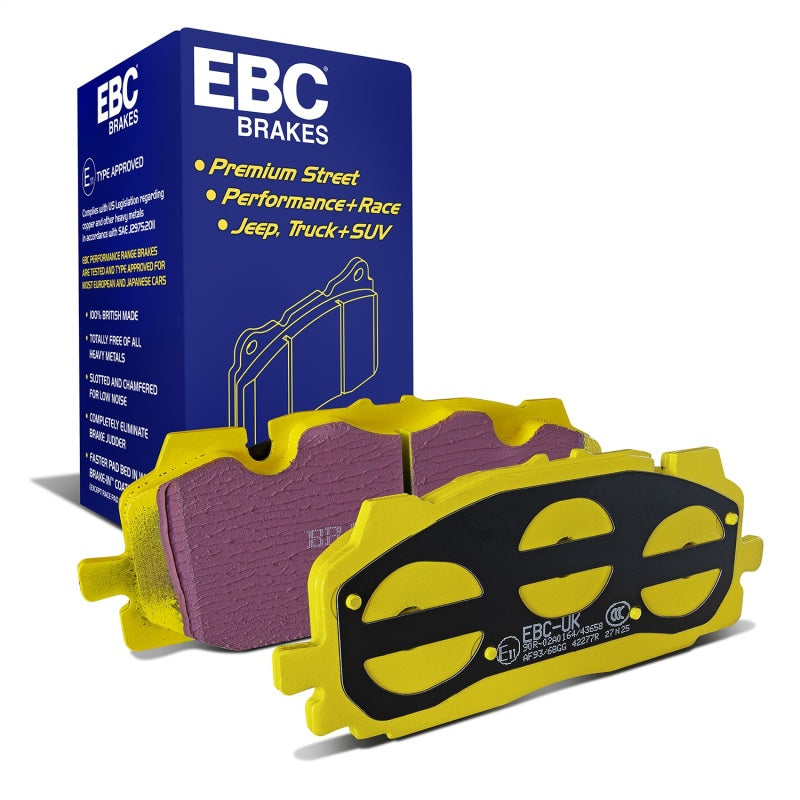 EBC 17-24 Audi RS4 2.9TT / 21-24 Audi RS3 2.5T Yellowstuff Front Brake Pads DP42277R