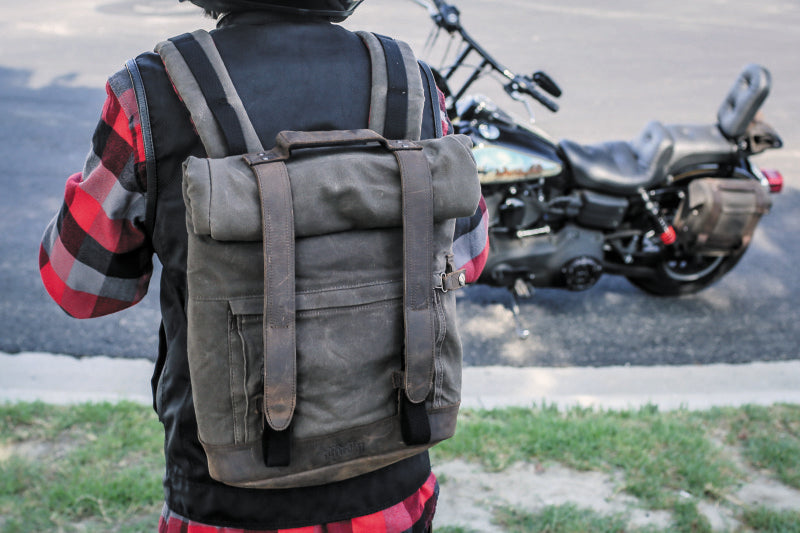 Burly Brand B15-1020D Voyager Back Pack Dark Oak