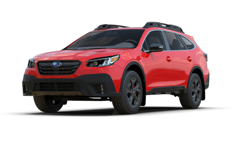 Rally Armor UR Mud Flaps - 2020-2025 Subaru Outback - Black/Grey Logo - #MF66-UR-BLK/GRY