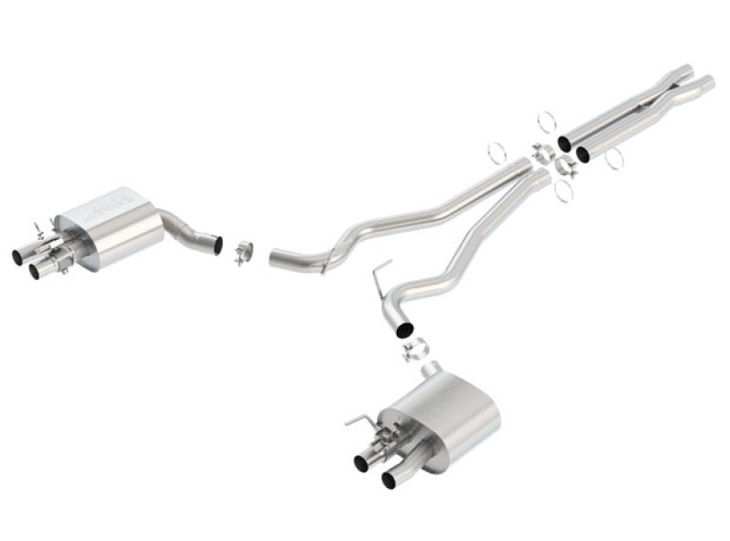 Borla 140684 15-16 Ford Mustang Shelby GT350 5.2L ATAK Cat Back Exhaust (Uses Factory Valence) - #140684