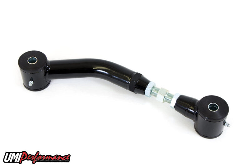 UMI Performance 3652-B Adjustable Upper Control/Trailing Arm (Banana Arm) Black