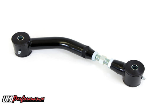 UMI Performance 3652-B Adjustable Upper Control/Trailing Arm (Banana Arm) Black