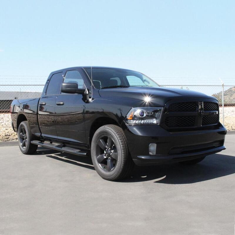Westin 21-534315 PRO TRAXX 5 Wheel to Wheel Oval Nerf Step Bars for 2009-2024 Ram/Dodge 1500 Quad Cab Black