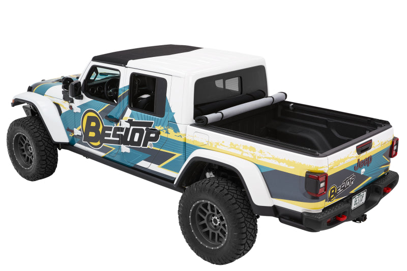 Bestop Roll Soft Tonneau - 20-26 for Jeep Gladiator For 5 Ft. Bed EZ-Roll