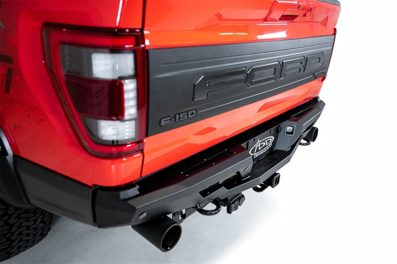Addictive Desert Designs for 2022+ Ford Raptor Stealth Fighter R Bumper w/2 Cube Lights Hammer Black