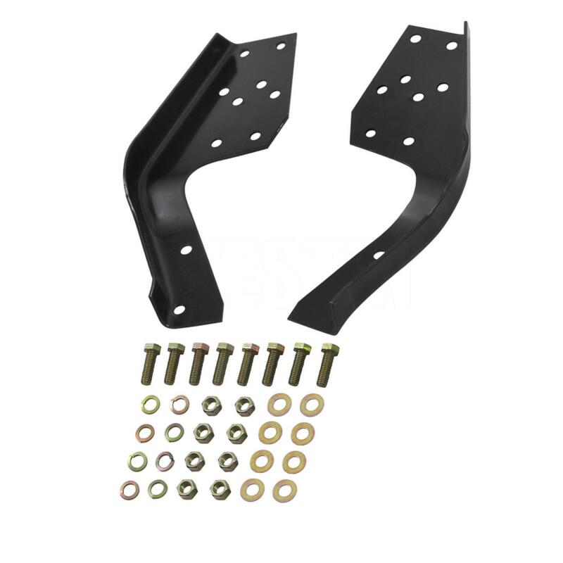 Westin 94400 Fey Universal Bumper Mount Kit for 1980-1988 Dodge/Ram/Mitsubishi/Toyota Black
