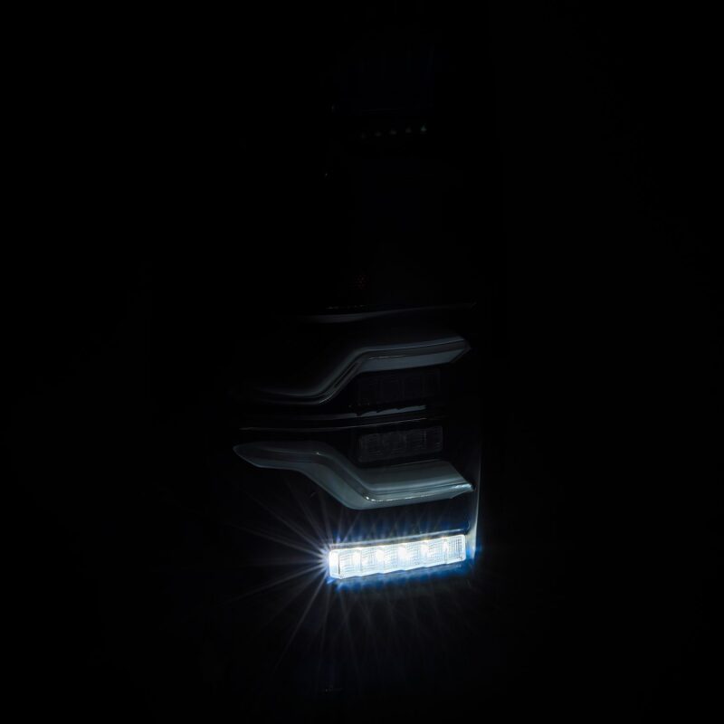 AlphaRex 672030 14-21 Toyota Tundra LUXX LED Taillights Alpha Black w/Activation Light/Sequential Signal