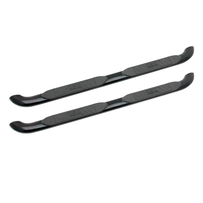 Westin 21-2775 Platinum 4 Oval Nerf Step Bars for 2005-2023 Toyota Tacoma Double Cab Black