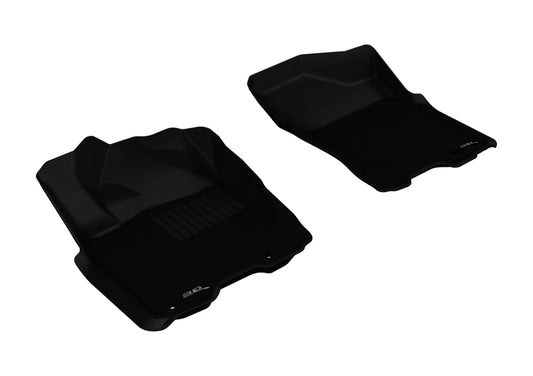 3D MAXpider Kagu Front Floor Mats for 2009-2015 Nissan Titan