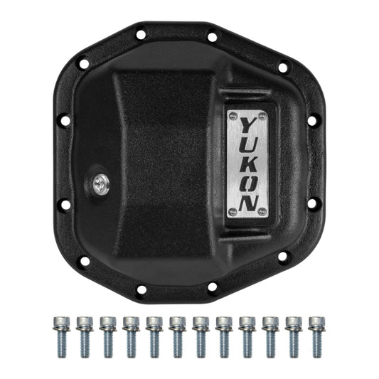 Yukon Gear & Axle YHCC-D44JL-REAR Hardcore Rear Nodular Iron Cover for Jeep Wrangler JL Dana 44/220mm